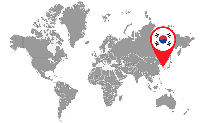 Where is Korea?